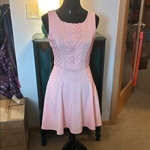 Maurices Pink Sleeveless Mini Dress